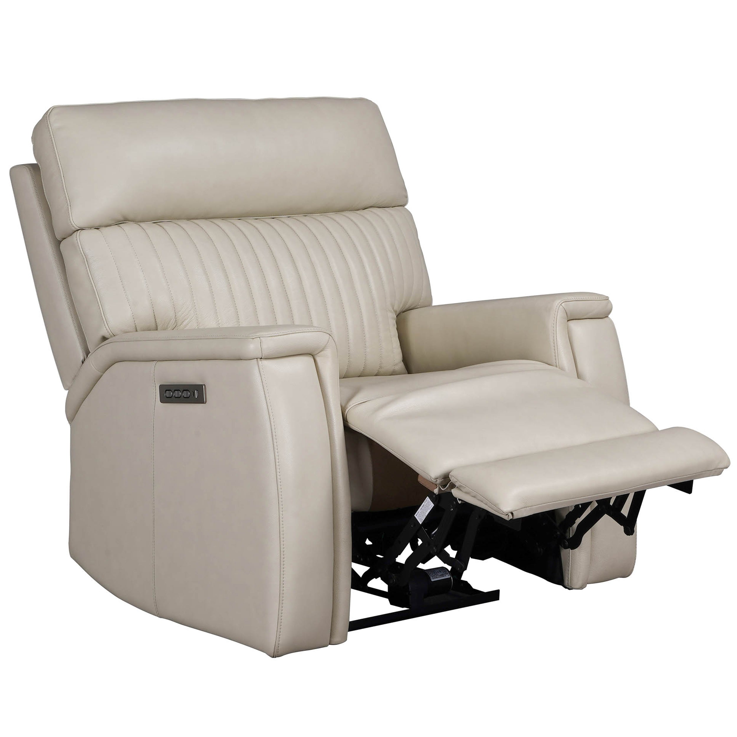 Keira leather power recliner with power headrest best sale