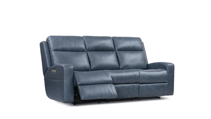 Aarhus Leather Power Rclining 3-Seat Sofa - UR livingroom