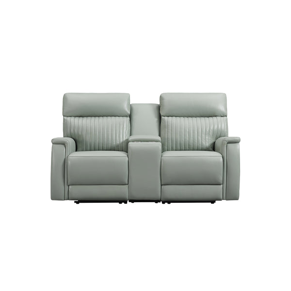 Vaasa Leather Loveseat | Power Reclining| Power Headrest | Power Lumbar