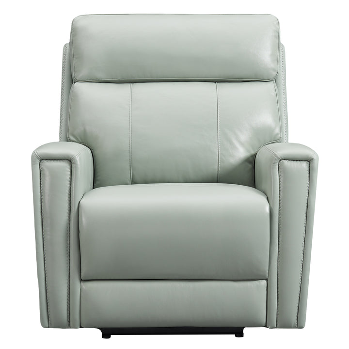 lightaqua dual power genuine leather recliner