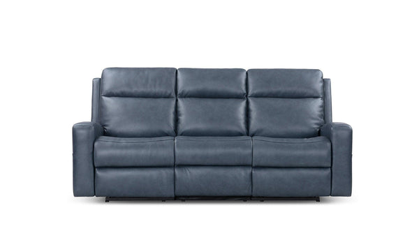 Aarhus Leather Power Rclining 3-Seat Sofa - UR livingroom
